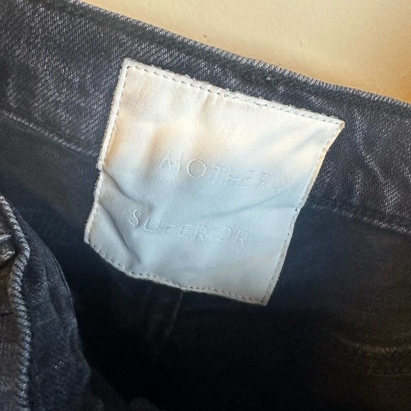 Mother Superior Black Tomcat Jeans Women’s 27 x 27 Read - Picture 4 of 11